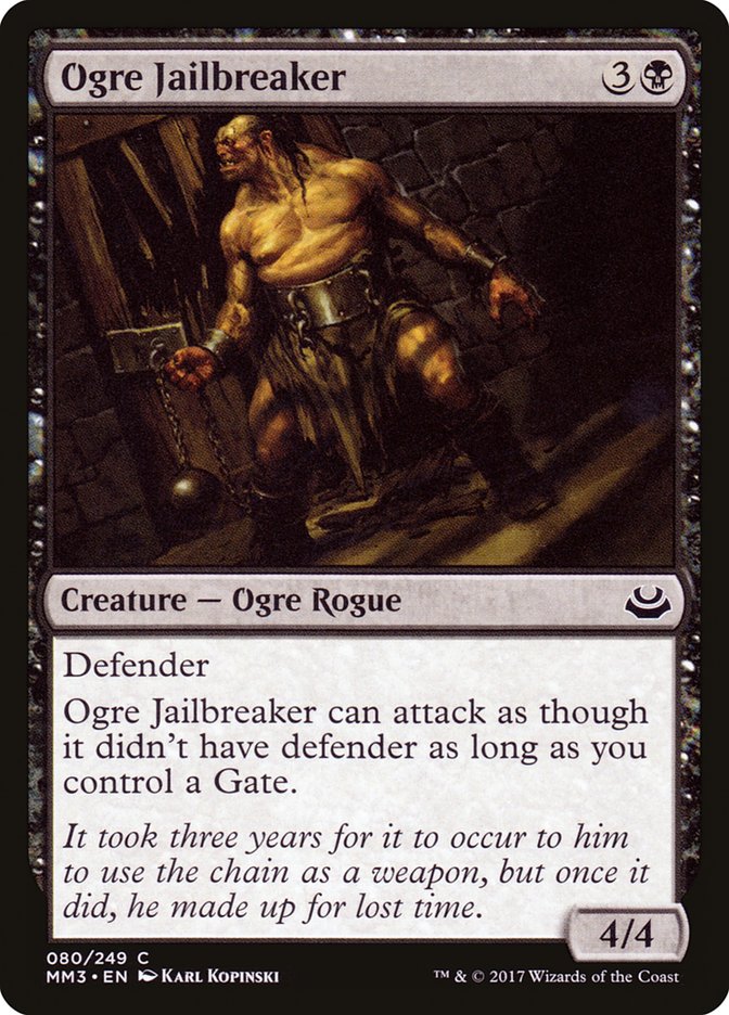 Ogre Jailbreaker [Modern Masters 2017] | GrognardGamesBatavia