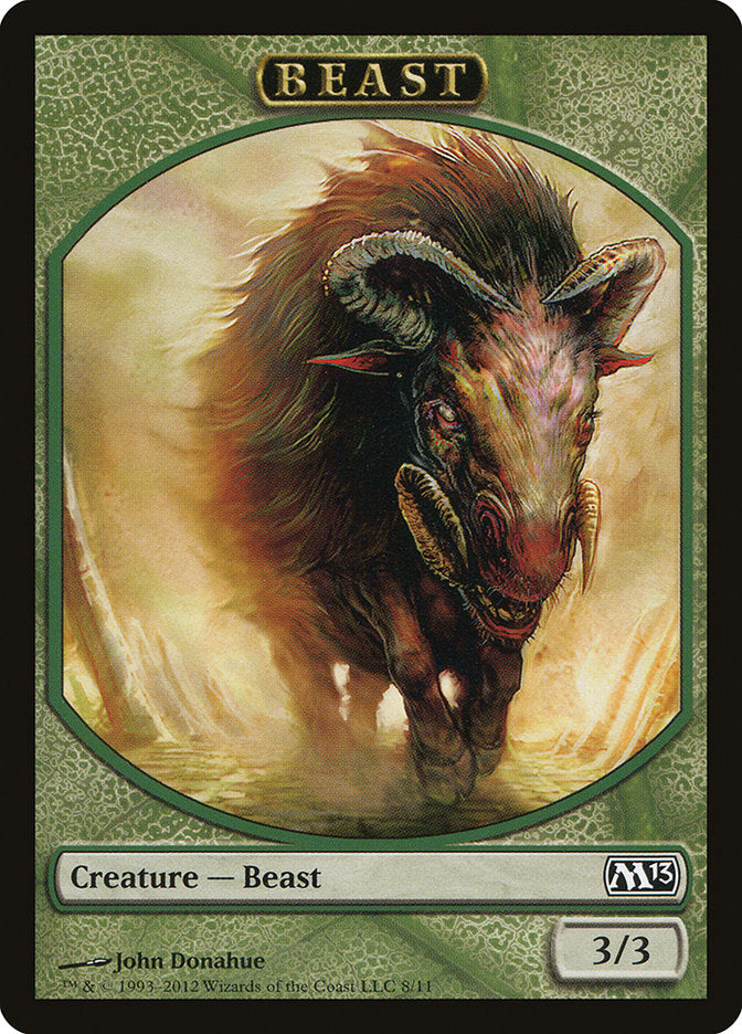 Beast Token [Magic 2013 Tokens] | GrognardGamesBatavia