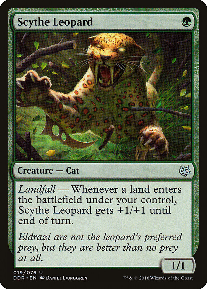 Scythe Leopard [Duel Decks: Nissa vs. Ob Nixilis] | GrognardGamesBatavia