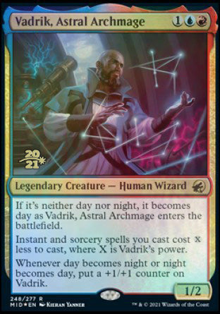 Vadrik, Astral Archmage [Innistrad: Midnight Hunt Prerelease Promos] | GrognardGamesBatavia