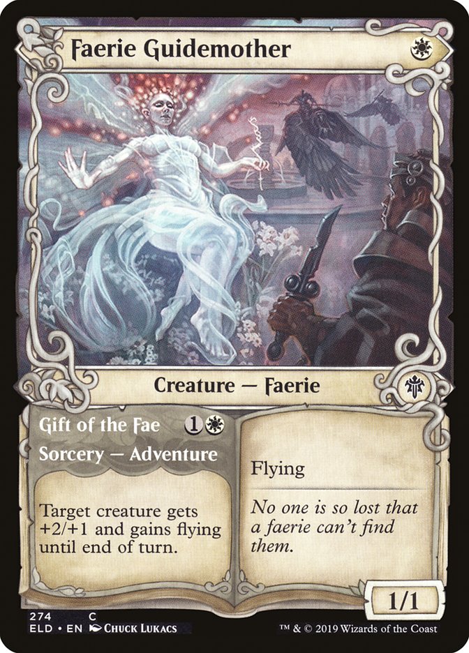 Faerie Guidemother // Gift of the Fae (Showcase) [Throne of Eldraine] | GrognardGamesBatavia