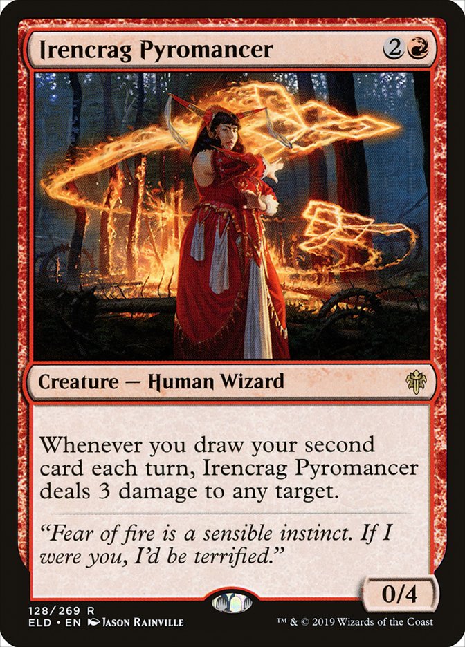 Irencrag Pyromancer [Throne of Eldraine] | GrognardGamesBatavia