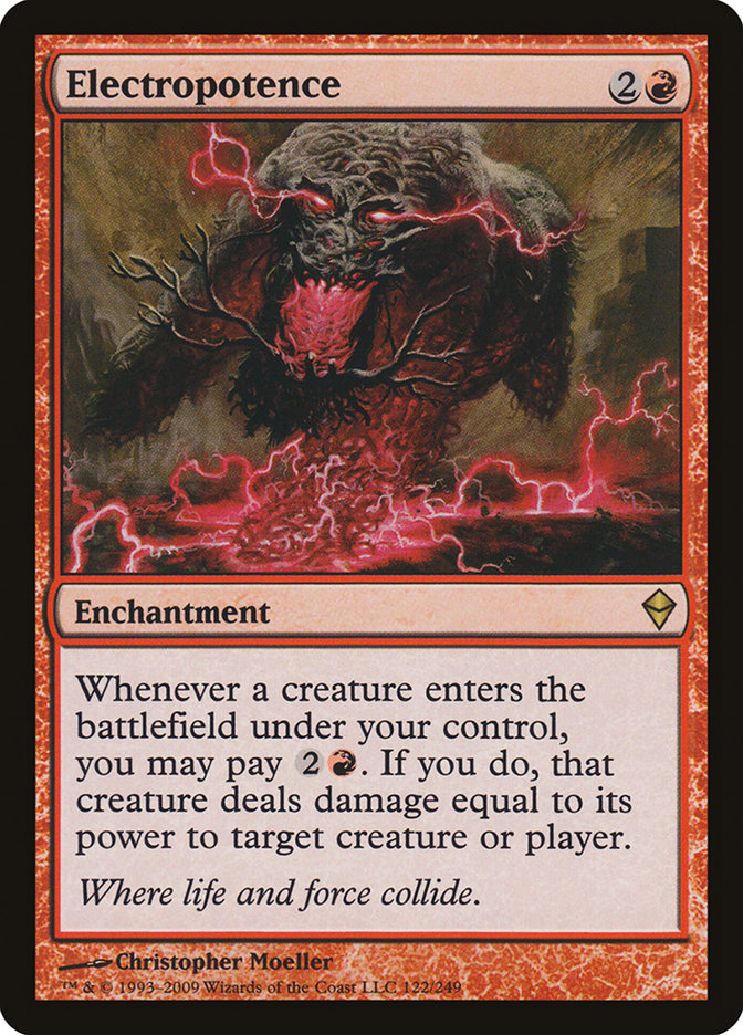 Electropotence [Zendikar] | GrognardGamesBatavia