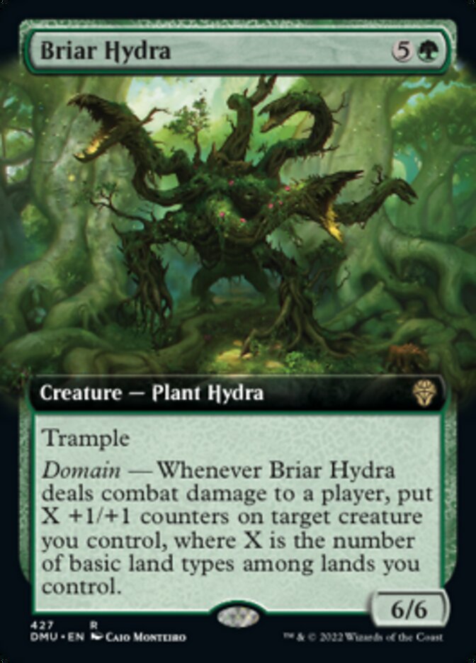 Briar Hydra (Extended Art) [Dominaria United] | GrognardGamesBatavia