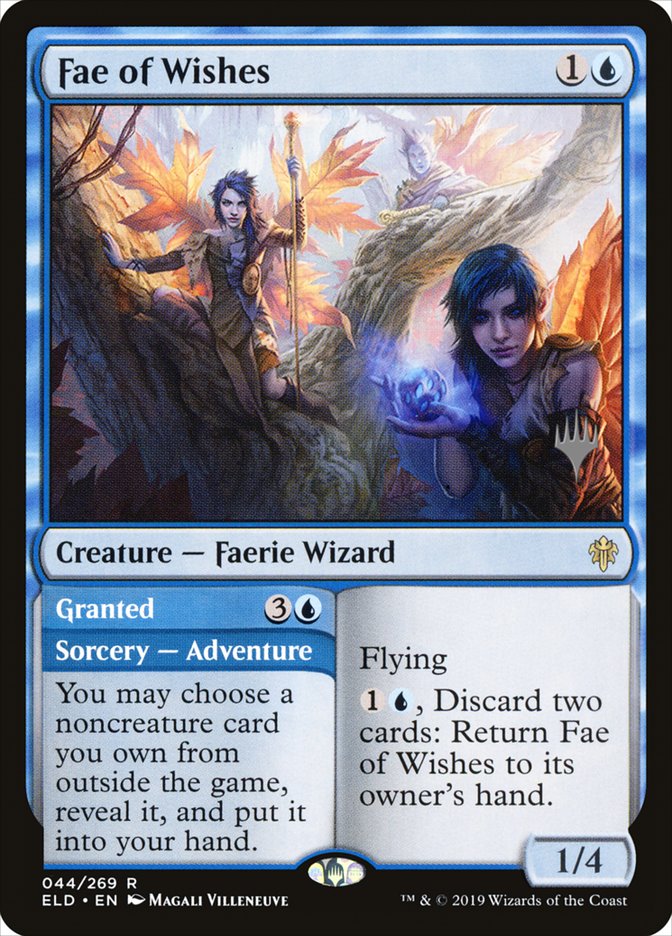 Fae of Wishes // Granted (Promo Pack) [Throne of Eldraine Promos] | GrognardGamesBatavia