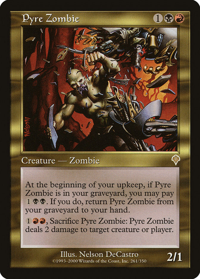 Pyre Zombie [Invasion] | GrognardGamesBatavia