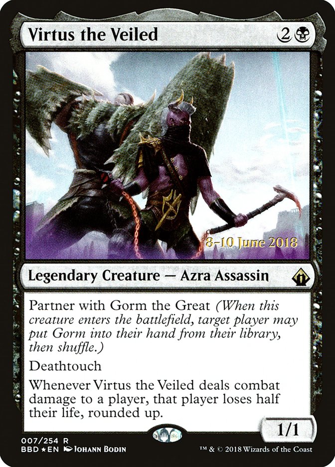 Virtus the Veiled [Battlebond Prerelease Promos] | GrognardGamesBatavia