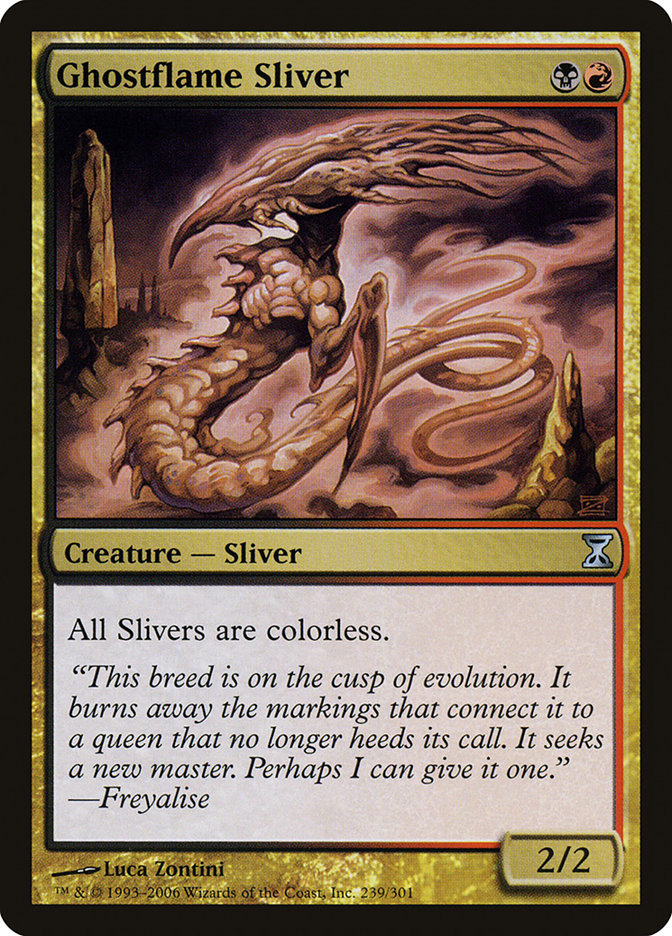 Ghostflame Sliver [Time Spiral] | GrognardGamesBatavia