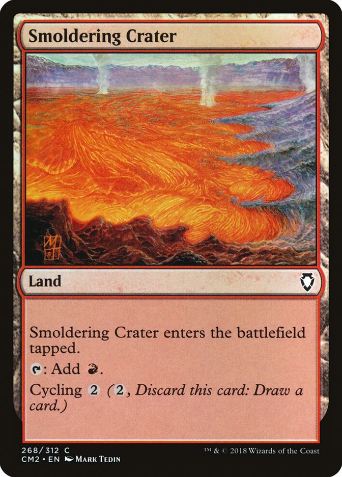 Smoldering Crater [Commander Anthology Volume II] | GrognardGamesBatavia