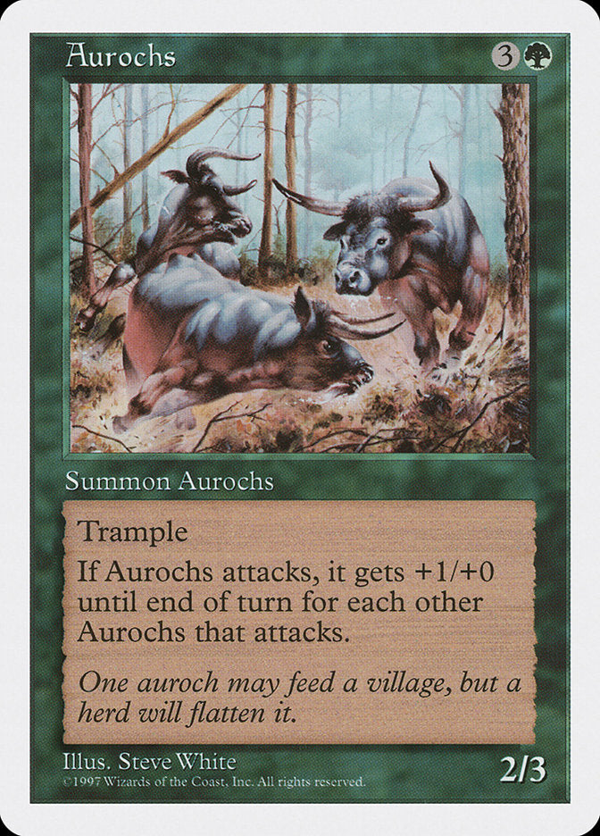 Aurochs [Fifth Edition] | GrognardGamesBatavia