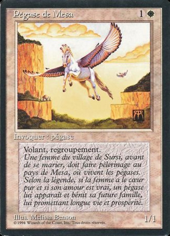 Mesa Pegasus [Foreign Black Border] | GrognardGamesBatavia