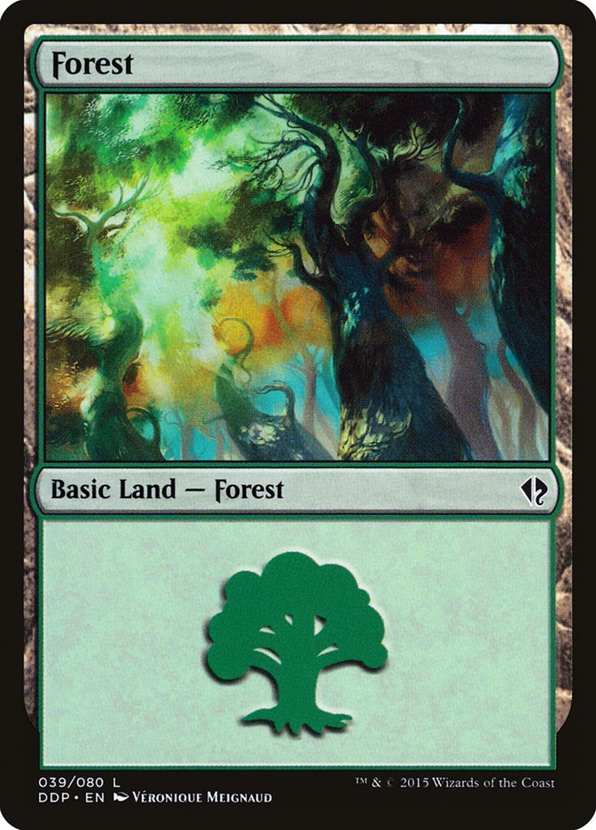 Forest (39) [Duel Decks: Zendikar vs. Eldrazi] | GrognardGamesBatavia