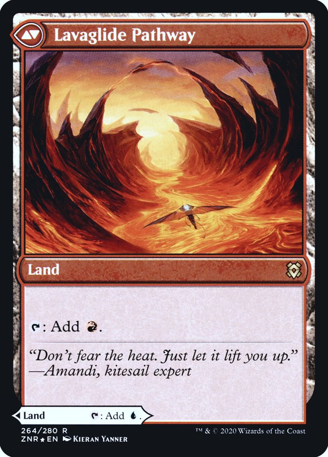 Riverglide Pathway // Lavaglide Pathway [Zendikar Rising Prerelease Promos] | GrognardGamesBatavia