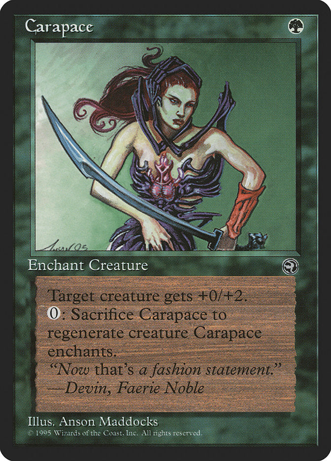 Carapace (Devin Flavor Text) [Homelands] | GrognardGamesBatavia