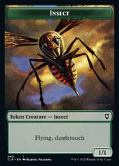 Spider // Insect Double-Sided Token [Commander Legends: Battle for Baldur's Gate Tokens] | GrognardGamesBatavia