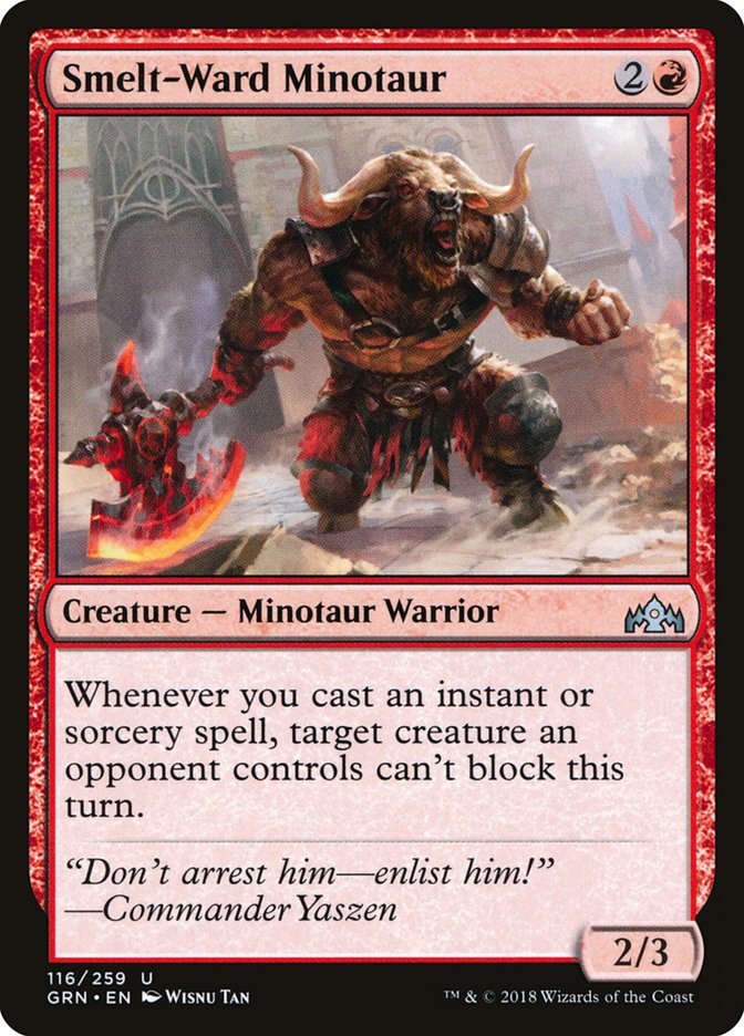 Smelt-Ward Minotaur [Guilds of Ravnica] | GrognardGamesBatavia