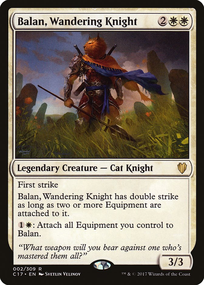 Balan, Wandering Knight [Commander 2017] | GrognardGamesBatavia