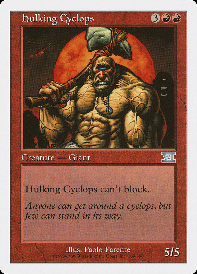 Hulking Cyclops [Classic Sixth Edition] | GrognardGamesBatavia