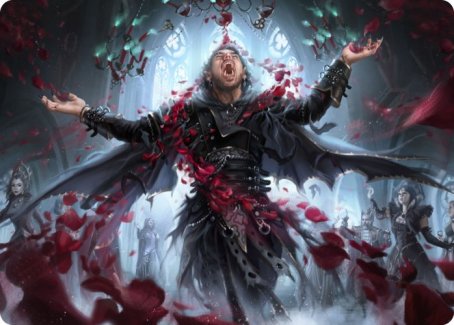 Bloodsoaked Reveler Art Card [Innistrad: Crimson Vow Art Series] | GrognardGamesBatavia