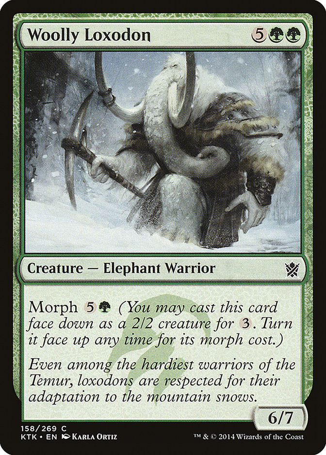 Woolly Loxodon [Khans of Tarkir] | GrognardGamesBatavia