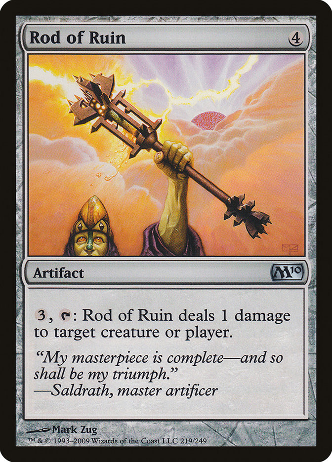 Rod of Ruin [Magic 2010] | GrognardGamesBatavia