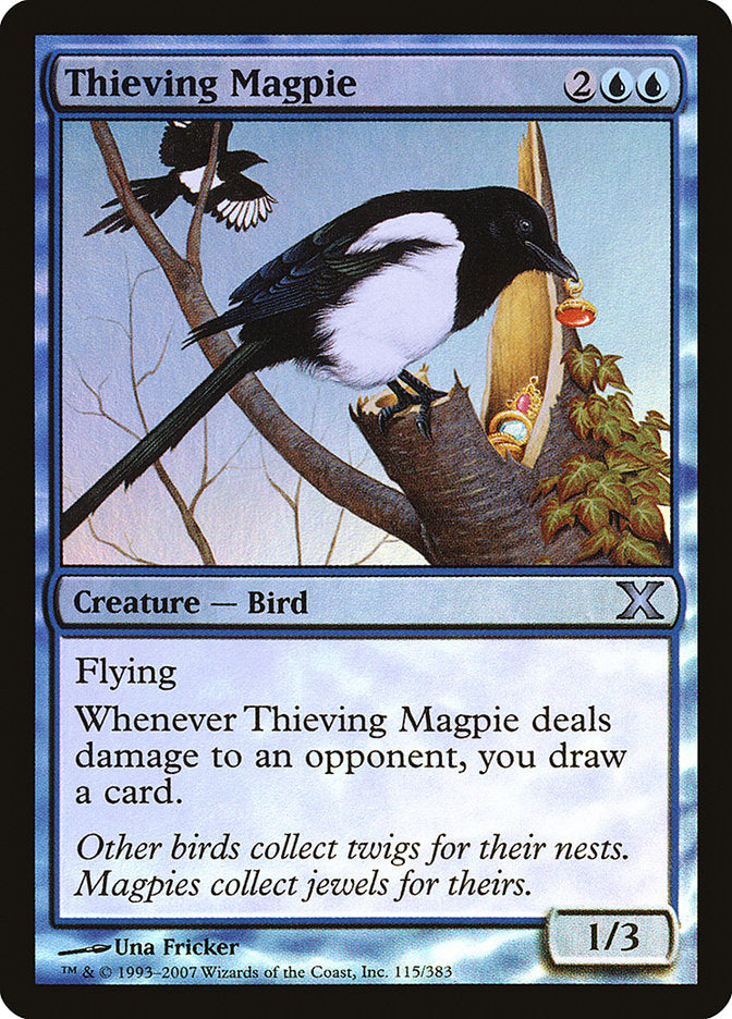 Thieving Magpie (Premium Foil) [Tenth Edition] | GrognardGamesBatavia