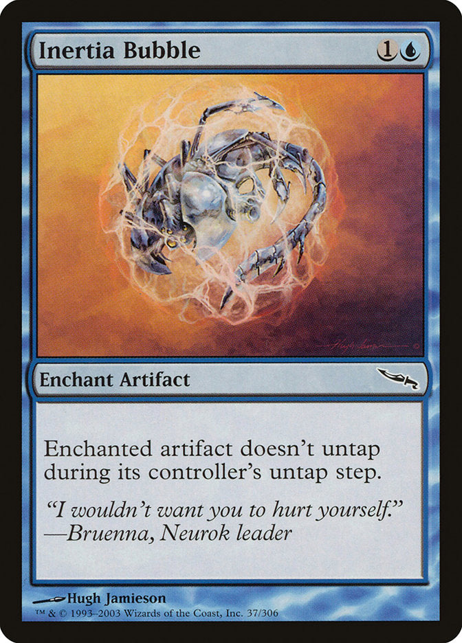 Inertia Bubble [Mirrodin] | GrognardGamesBatavia