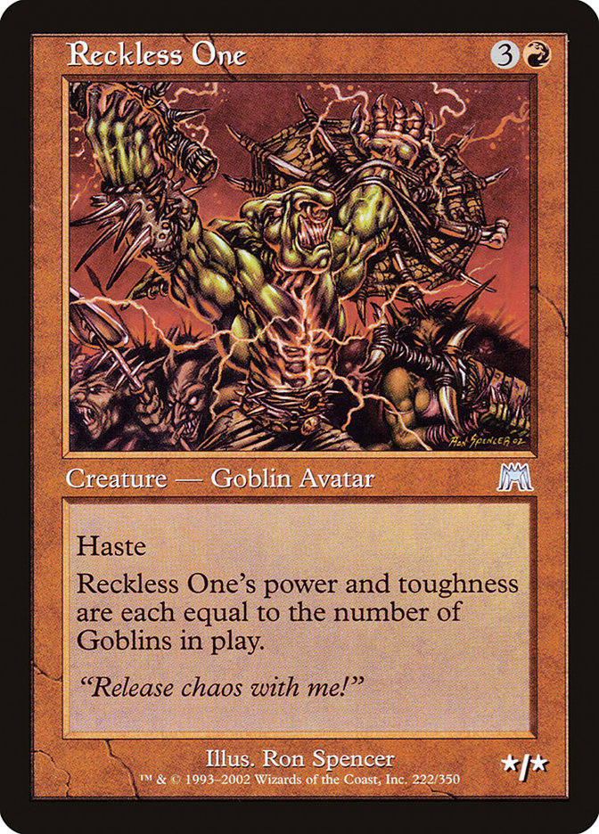 Reckless One [Onslaught] | GrognardGamesBatavia