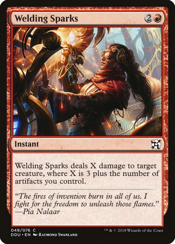 Welding Sparks [Duel Decks: Elves vs. Inventors] | GrognardGamesBatavia