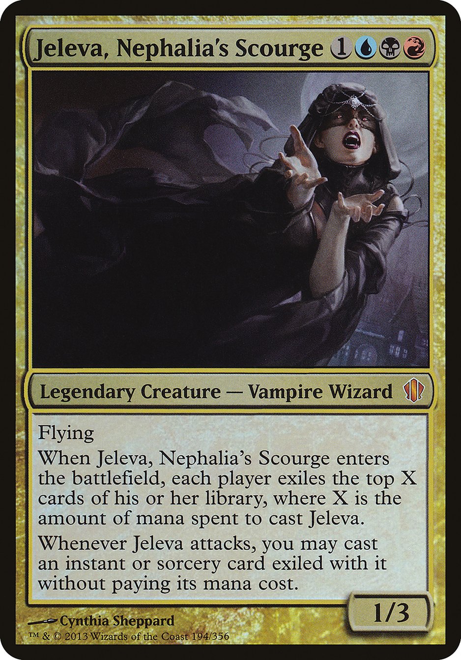Jeleva, Nephalia's Scourge (Oversized) [Commander 2013 Oversized] | GrognardGamesBatavia