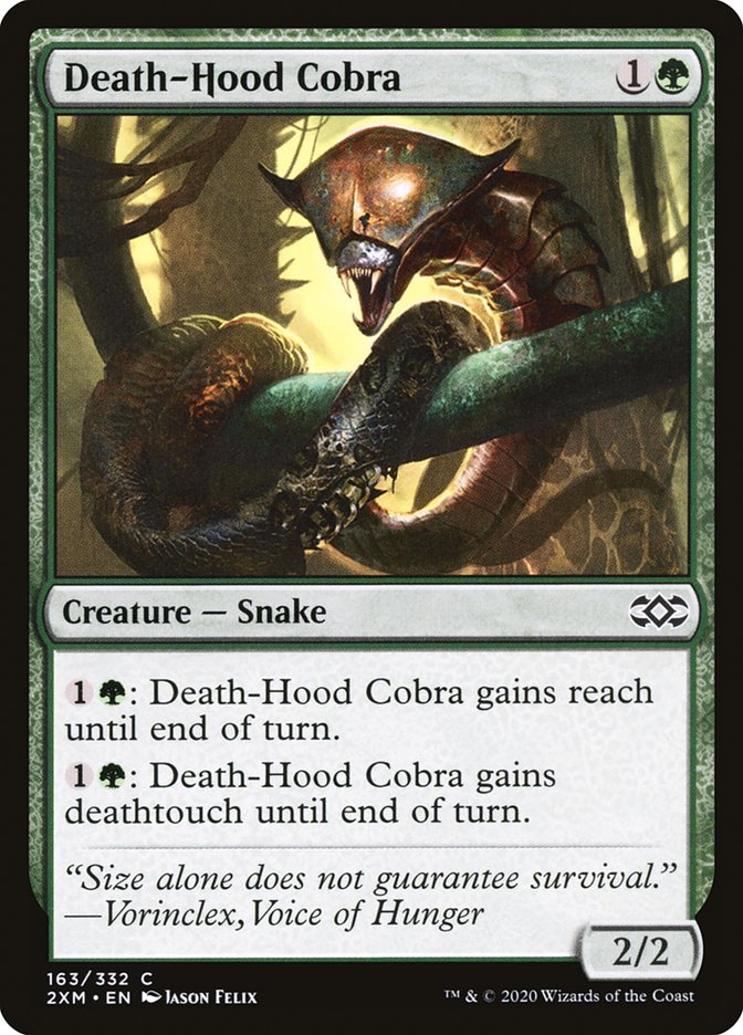 Death-Hood Cobra [Double Masters] | GrognardGamesBatavia