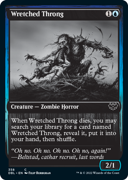 Wretched Throng [Innistrad: Double Feature] | GrognardGamesBatavia