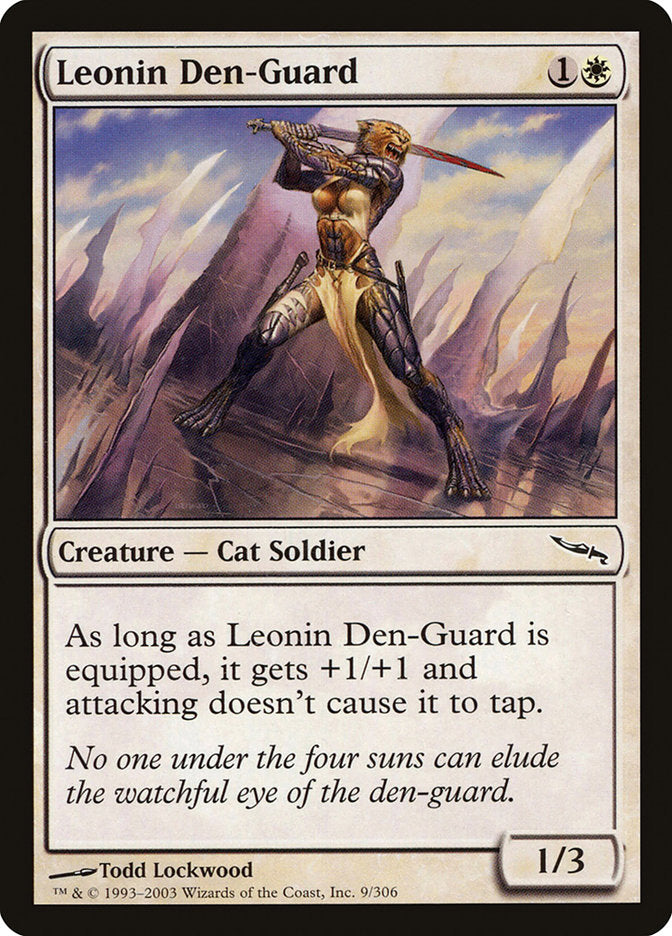 Leonin Den-Guard [Mirrodin] | GrognardGamesBatavia