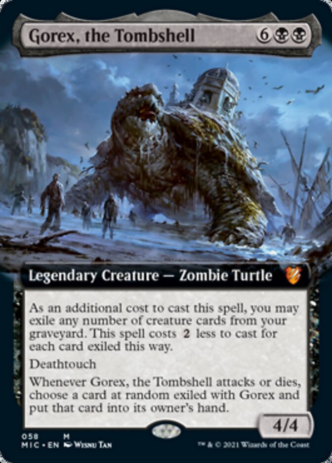 Gorex, the Tombshell (Extended Art) [Innistrad: Midnight Hunt Commander] | GrognardGamesBatavia