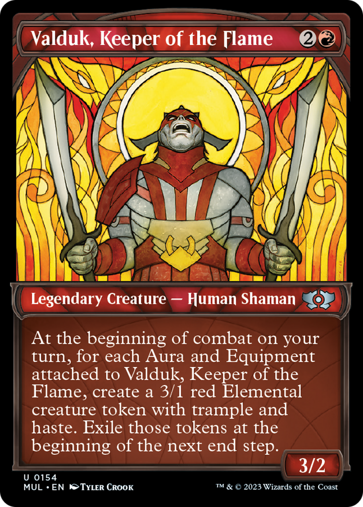 Valduk, Keeper of the Flame (Halo Foil) [Multiverse Legends] | GrognardGamesBatavia