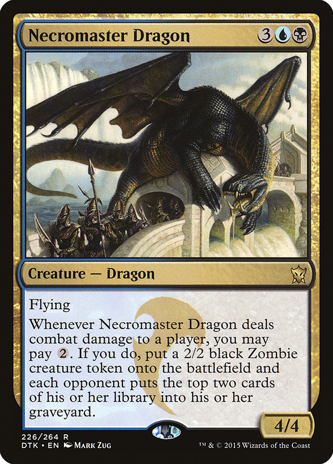 Necromaster Dragon [Dragons of Tarkir] | GrognardGamesBatavia