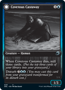 Covetous Castaway // Ghostly Castigator [Innistrad: Double Feature] | GrognardGamesBatavia