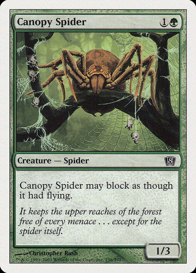 Canopy Spider [Eighth Edition] | GrognardGamesBatavia