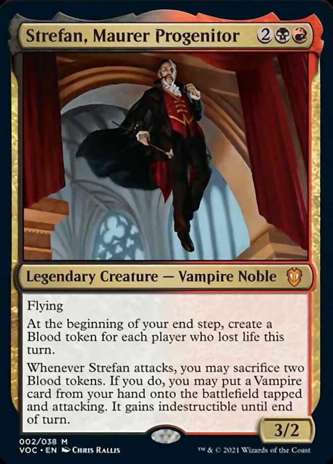 Strefan, Maurer Progenitor [Innistrad: Crimson Vow Commander] | GrognardGamesBatavia