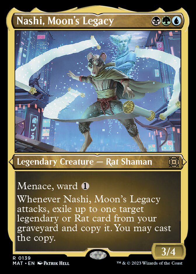 Nashi, Moon's Legacy (Foil Etched) [March of the Machine: The Aftermath] | GrognardGamesBatavia