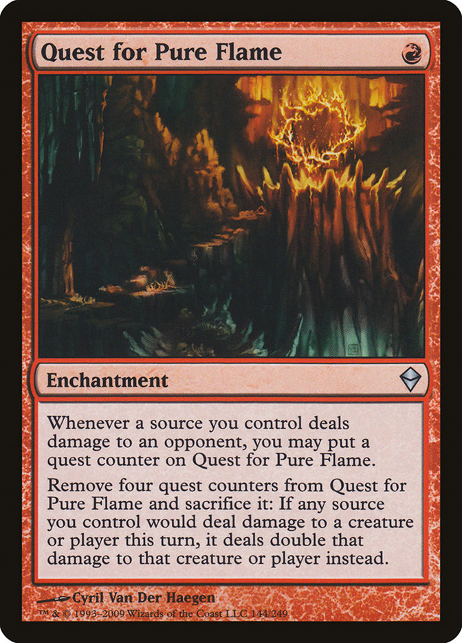 Quest for Pure Flame [Zendikar] | GrognardGamesBatavia