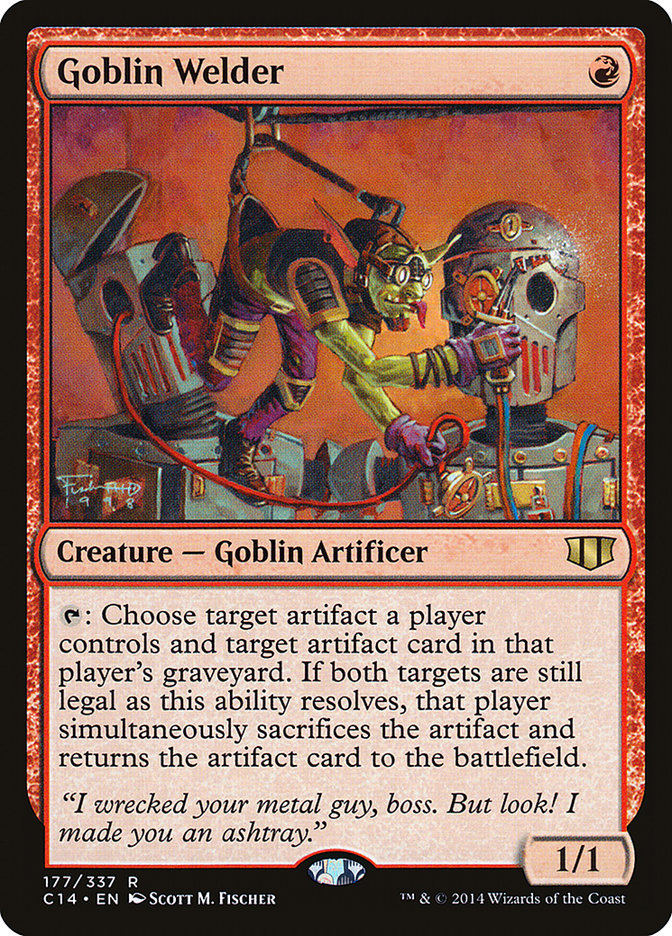 Goblin Welder [Commander 2014] | GrognardGamesBatavia