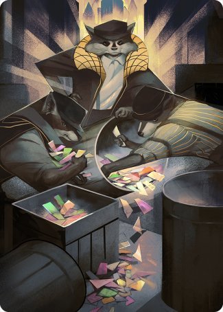 Masked Bandits Art Card [Streets of New Capenna Art Series] | GrognardGamesBatavia