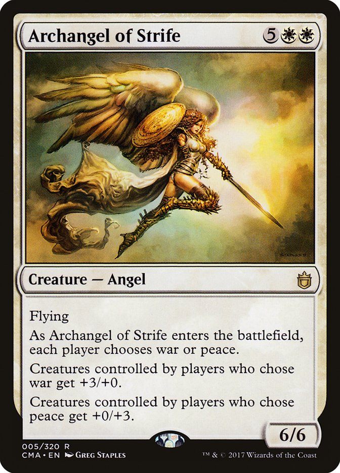 Archangel of Strife [Commander Anthology] | GrognardGamesBatavia