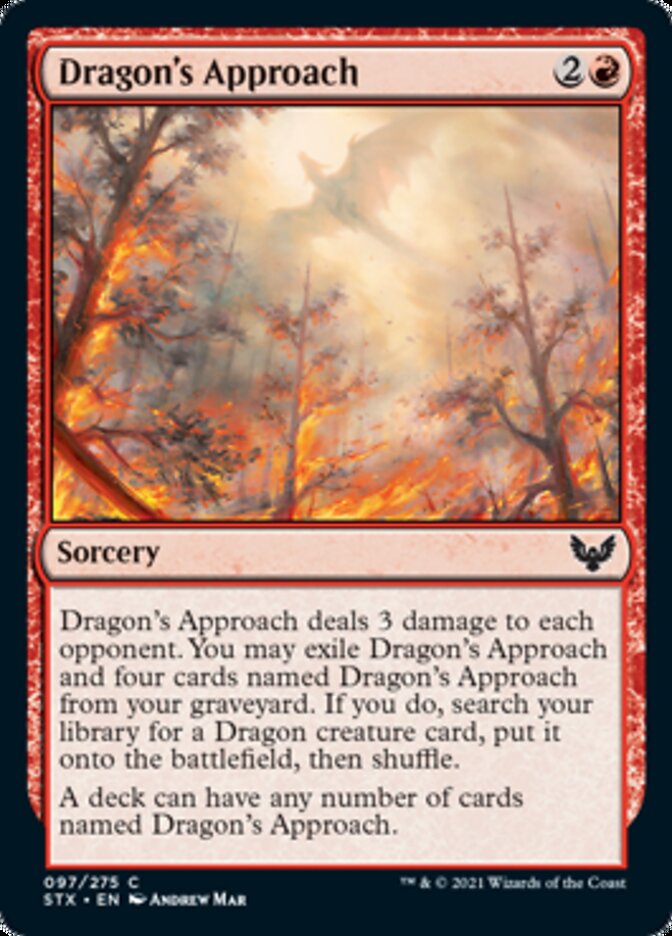 Dragon's Approach [Strixhaven: School of Mages] | GrognardGamesBatavia
