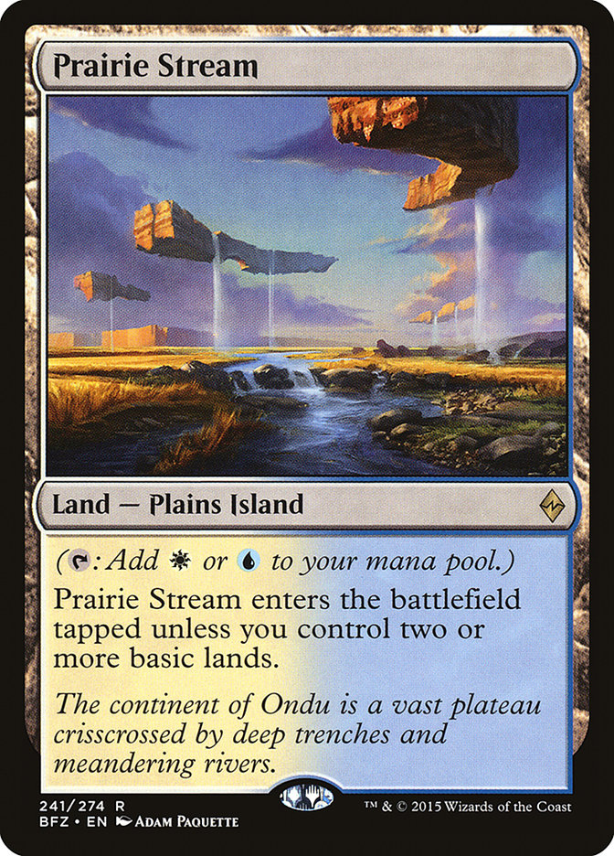 Prairie Stream [Battle for Zendikar] | GrognardGamesBatavia