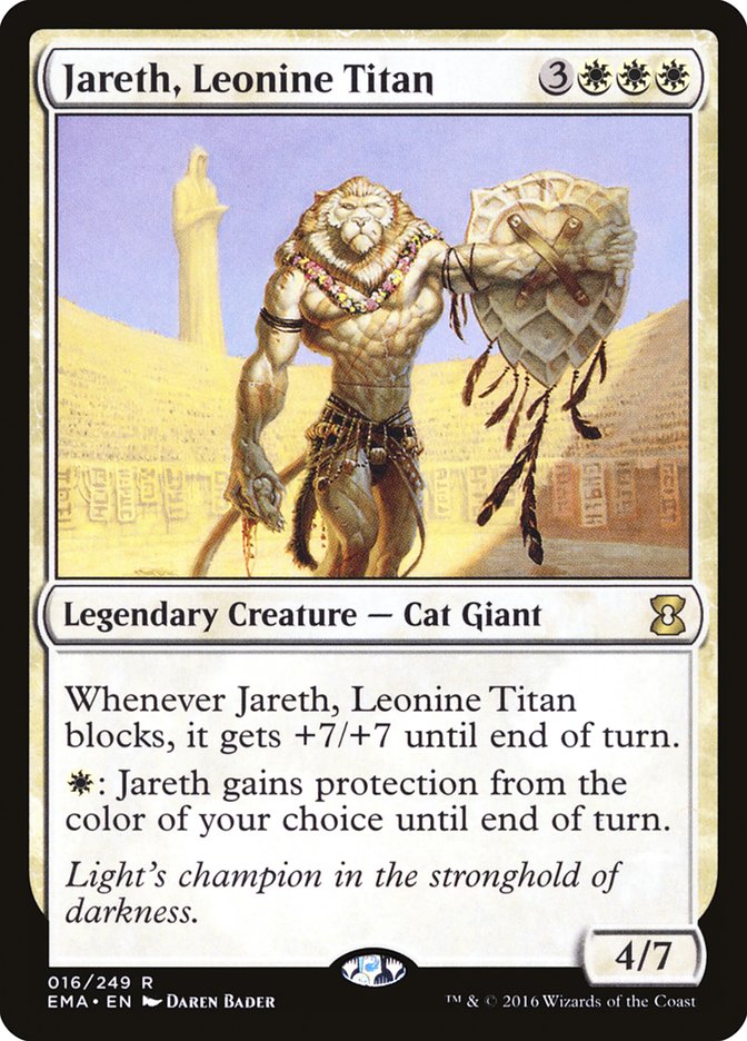 Jareth, Leonine Titan [Eternal Masters] | GrognardGamesBatavia