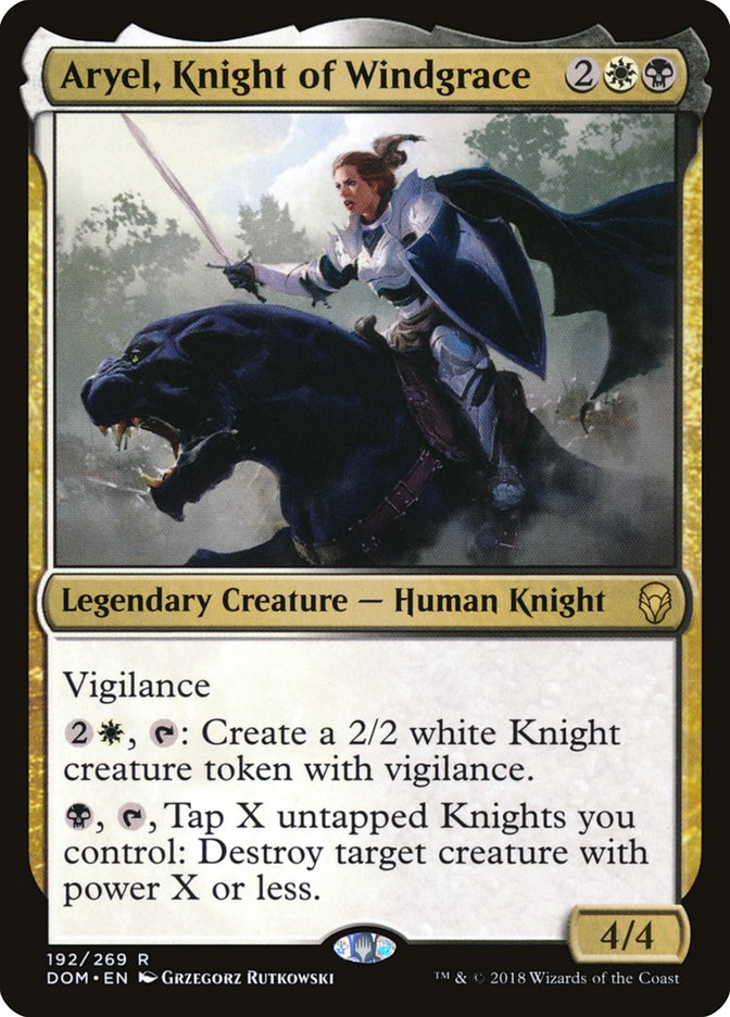 Aryel, Knight of Windgrace [Dominaria] | GrognardGamesBatavia