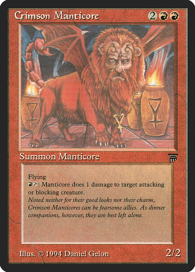 Crimson Manticore [Legends] | GrognardGamesBatavia