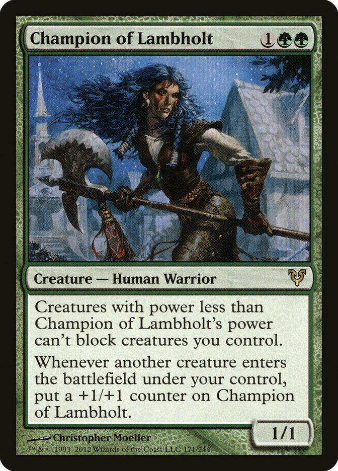 Champion of Lambholt [Avacyn Restored] | GrognardGamesBatavia